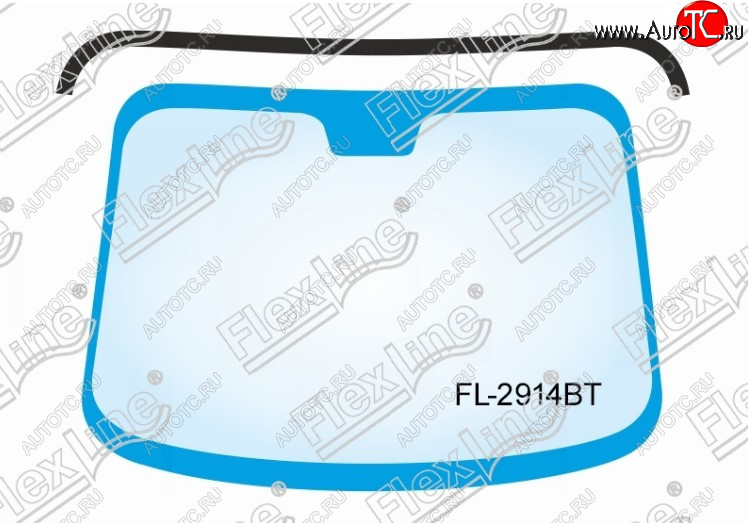 629 р. Молдинг лобового стекла FlexLine  Nissan Murano  2 Z51 (2008-2016)