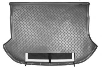 2 799 р. Коврик багажника Norplast Unidec  Nissan Murano  2 Z51 (2008-2016) (Черный, с погрузочным ковриком (фартуком)). Увеличить фотографию 1