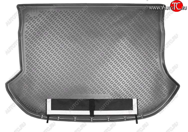 2 799 р. Коврик багажника Norplast Unidec  Nissan Murano  2 Z51 (2008-2016) (Черный, с погрузочным ковриком (фартуком))