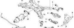 429 р. Полиуретановая втулка стабилизатора задней подвески Точка Опоры Nissan Teana 2 J32 дорестайлинг (2008-2011). Увеличить фотографию 2
