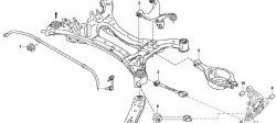 329 р. Полиуретановая втулка стабилизатора задней подвески Точка Опоры Nissan Murano 2 Z51 дорестайлинг (2008-2011). Увеличить фотографию 2