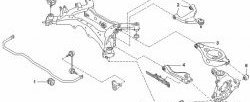 429 р. Полиуретановая втулка стабилизатора задней подвески Точка Опоры Nissan Murano 1 Z50 (2002-2009). Увеличить фотографию 2