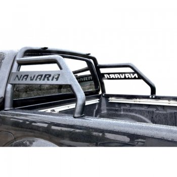 Защитная дуга багажника ТехноСфера (Техно Сфера) (d63.5 mm) Nissan Navara 2 D40 рестайлинг (2010-2016)