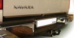 8 189 р. Фаркоп (бампер со ступенькой) NovLine  Nissan Navara  2 D40 (2004-2010). Увеличить фотографию 1
