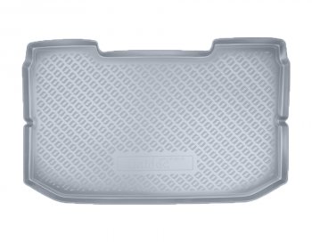 1 479 р. Коврик багажника Norplast Unidec  Nissan Note  1 (2004-2013) (Цвет: серый). Увеличить фотографию 1
