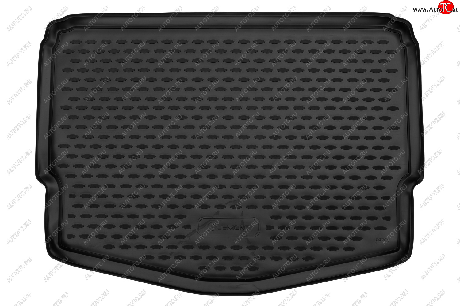 1 539 р. Коврик багажника Element (полиуретан)  Nissan Note  2 (2012-2016) (Черный)