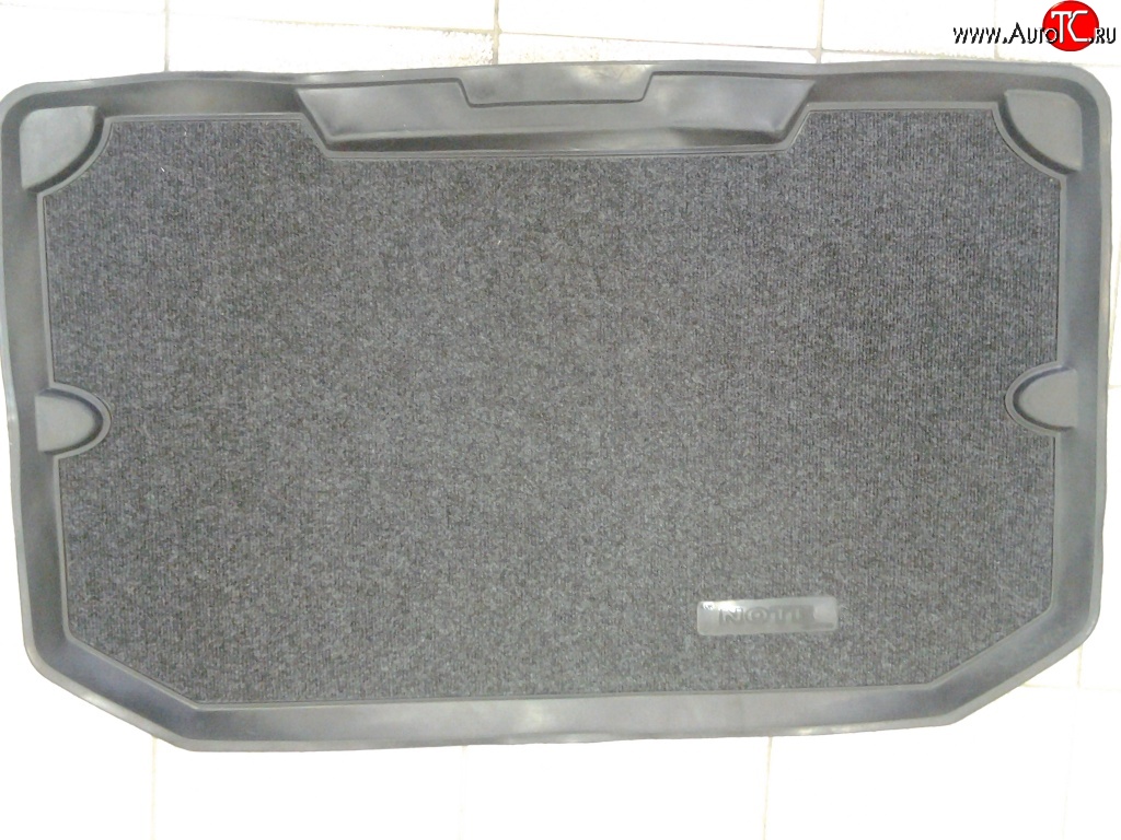 1 249 р. Коврик в багажник Aileron (полиуретан, покрытие Soft)  Nissan Note  1 (2004-2008)