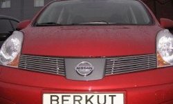 4 199 р. Декоративная вставка решетки радиатора E11 Berkut Nissan Note 1 E11 дорестайлинг (2004-2008). Увеличить фотографию 1