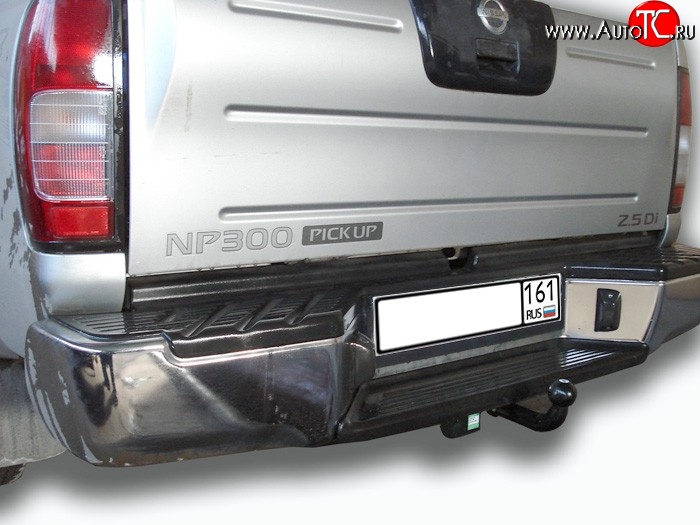 7 699 р. Фаркоп Лидер Плюс  Nissan NP300 (2008-2013) (Без электропакета)