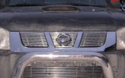 6 799 р. Декоративная вставка решетки радиатора Berkut  Nissan Pathfinder  R51 (2004-2007). Увеличить фотографию 1