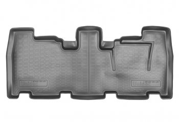 929 р. Коврик салонный Norplast Unidec (3-й ряд)  Nissan Pathfinder  R51 (2004-2014) (Цвет: черный). Увеличить фотографию 1