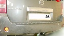 5 699 р. Фаркоп Лидер Плюс (до 1200 кг) Nissan Pathfinder R51 рестайлинг (2009-2014) (Без электропакета). Увеличить фотографию 1