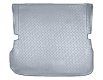 2 479 р. Коврик багажника Norplast Unidec (сложенный 3-й ряд)  Nissan Pathfinder  R52 (2012-2017) (Цвет: серый). Увеличить фотографию 1