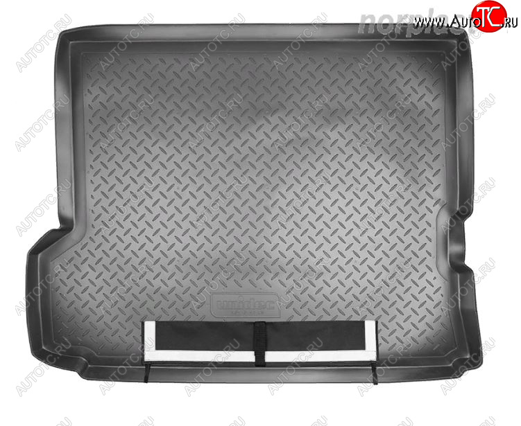 2 989 р. Коврик багажника Norplast Unidec  Nissan Patrol  5 (2004-2010) (Черный, с погрузочным ковриком (фартуком))