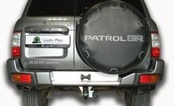 7 249 р. Фаркоп Лидер Плюс. Nissan Patrol 5 Y61 1-ый рестайлинг (2001-2004) (Без электропакета). Увеличить фотографию 2