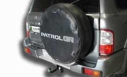7 249 р. Фаркоп Лидер Плюс.  Nissan Patrol  5 (1997-2010) (Без электропакета). Увеличить фотографию 3