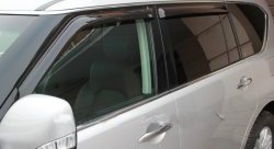 2 599 р. Дефлекторы окон (ветровики) Novline 4 шт  Nissan Patrol  6 (2010-2014). Увеличить фотографию 1