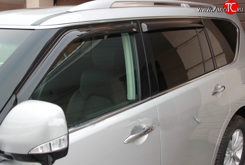 2 599 р. Дефлекторы окон (ветровики) Novline 4 шт  Nissan Patrol  6 (2010-2014)