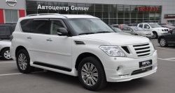 12 049 р. Молдинги (накладки на двери) Impul Nissan Patrol 6 Y62 дорестайлинг (2010-2014) (Неокрашенные). Увеличить фотографию 3