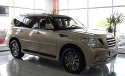 12 049 р. Молдинги (накладки на двери) Impul Nissan Patrol 6 Y62 дорестайлинг (2010-2014) (Неокрашенные). Увеличить фотографию 12