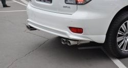 43 999 р. Накладка на задний бампер Impul Nissan Patrol 6 Y62 дорестайлинг (2010-2014) (Неокрашенная). Увеличить фотографию 4