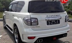 24 249 р. Спойлер Invader Style Nissan Patrol 6 Y62 дорестайлинг (2010-2014) (Неокрашенный). Увеличить фотографию 2