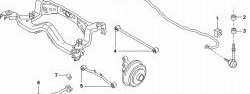879 р. Полиуретановый сайлентблок поперечных рычагов задней подвески Точка Опоры  Nissan Pulsar  N14 - X-trail  1 T30. Увеличить фотографию 2