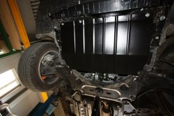 3 499 р. Защита картера двигателя (1.2, вариатор) ECO Nissan Qashqai 2 J11 рестайлинг (2017-2022). Увеличить фотографию 2