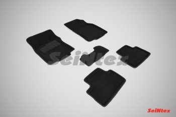 Комплект 3D ковриков в салон (Российская сборка) Seintex Nissan (Нисан) Qashqai (Кашкай)  2 (2017-2022) 2 J11 рестайлинг
