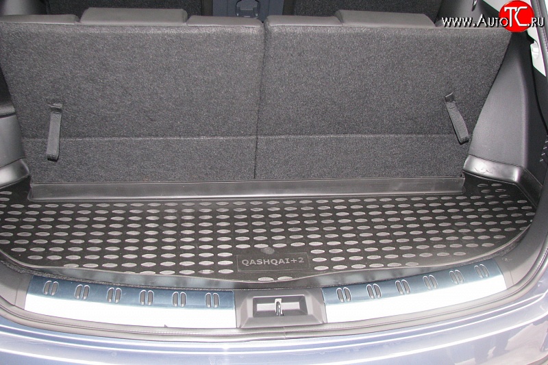 127 р. Коврик в багажник Element (полиуретан) (короткая база) Nissan Qashqai +2 1 J10 дорестайлинг (2008-2010)