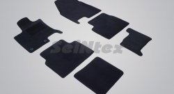 2 799 р. Износостойкие коврики в салон SeiNtex Premium LUX 6 шт. (ворсовые)  Nissan Qashqai +2  1 (2008-2010). Увеличить фотографию 1