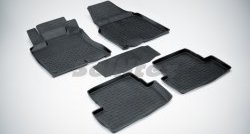 4 599 р. Износостойкие коврики в салон с высоким бортом SeiNtex Premium 4 шт. (резина) Nissan Qashqai 1 J10 рестайлинг (2010-2013). Увеличить фотографию 1