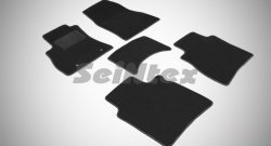 Износостойкие коврики в салон SeiNtex Premium LUX 4 шт. (ворсовые) Nissan Sentra 7 B17 (2014-2017)