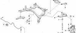 229 р. Полиуретановая втулка стабилизатора задней подвески Точка Опоры  Nissan Silvia  S14 - Skyline  R32. Увеличить фотографию 2