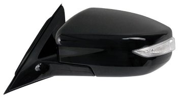 5 999 р. Боковое левое зеркало заднего вида SAT (складное, поворот, регулировка, обогрев, 9 контактов)  Nissan Teana  3 L33 (2014-2020) (Неокрашенное). Увеличить фотографию 1