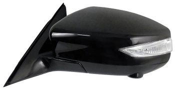 7 999 р. Боковое левое зеркало заднего вида SAT (складное, поворот, обогрев, камера, 12контактов)  Nissan Teana  3 L33 (2014-2020) (Неокрашенное). Увеличить фотографию 1