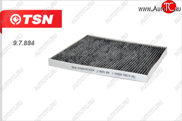 449 р. Фильтр салона (угольный) (2.5/3.5) TSN  Nissan Teana  3 L33 (2014-2020)