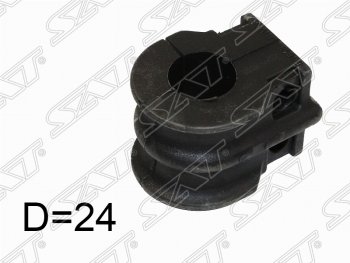 449 р. Резиновая втулка переднего стабилизатора (D=24) SAT Nissan Teana 2 J32 дорестайлинг (2008-2011). Увеличить фотографию 1