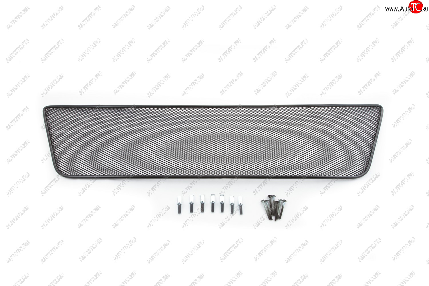 2 079 р. Сетка на бампер внешняя Arbori черн., 10 мм Nissan Terrano D10 рестайлинг (2016-2022)