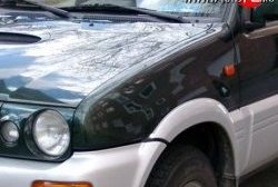 6 449 р. Левое переднее пластиковое крыло Стандарт (левый руль)  Nissan Terrano2  R20 (1993-1996). Увеличить фотографию 1