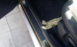 1 249 р. Накладки порога Kart RS в проемы дверей Nissan Terrano D10 дорестайлинг (2013-2016) (Комлект на 4 проема). Увеличить фотографию 2