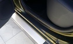 1 249 р. Накладки порога Kart RS в проемы дверей Nissan Terrano D10 дорестайлинг (2013-2016) (Комлект на 4 проема). Увеличить фотографию 3