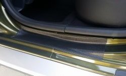 1 249 р. Накладки порога Kart RS в проемы дверей Renault Duster HS дорестайлинг (2010-2015) (Комлект на 4 проема). Увеличить фотографию 1