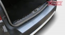 1 979 р. Накладка на задний бампер Souz-96  Nissan Terrano  3 D10 (2013-2023). Увеличить фотографию 1