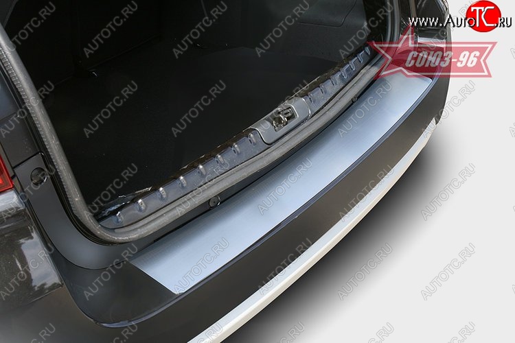1 979 р. Накладка на задний бампер Souz-96  Nissan Terrano  3 D10 (2013-2023)
