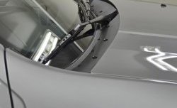 3 149 р. Обтекатель дворников Kart 3 Nissan Terrano D10 дорестайлинг (2013-2016) (Неокрашенное). Увеличить фотографию 4