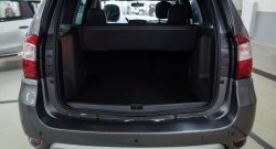 Пластиковый порожек в багажник автомобиля RA Nissan Terrano D10 дорестайлинг (2013-2016)