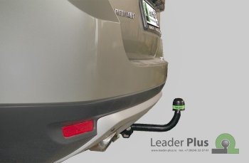 6 999 р. Фаркоп Лидер Плюс Renault Duster HS рестайлинг (2015-2021) (Без электропакета). Увеличить фотографию 3