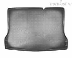 1 569 р. Коврик в багажник Norplast Unidec  Nissan Tiida  2 хэтчбек (2015-2016) (Цвет: черный). Увеличить фотографию 1