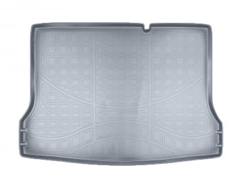 1 899 р. Коврик багажника Norplast Unidec  Nissan Tiida  2 хэтчбек (2015-2016) (Цвет: серый). Увеличить фотографию 1